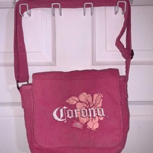 Pink Corona Shoulder Bag
